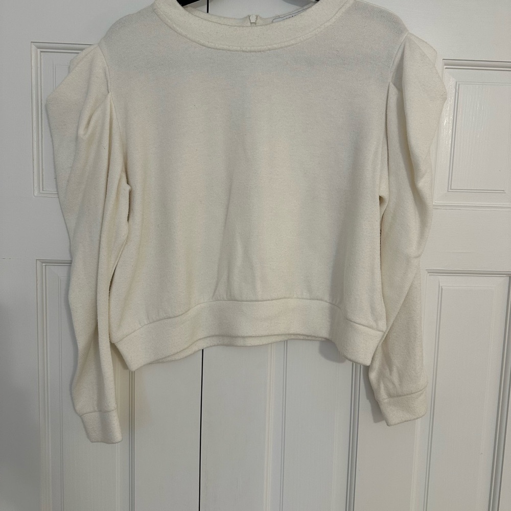 Cream Long Sleeve Sweater